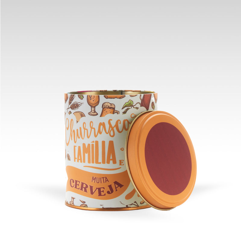 Lata Pai Churrasco - 9,9 x 12,2 cm