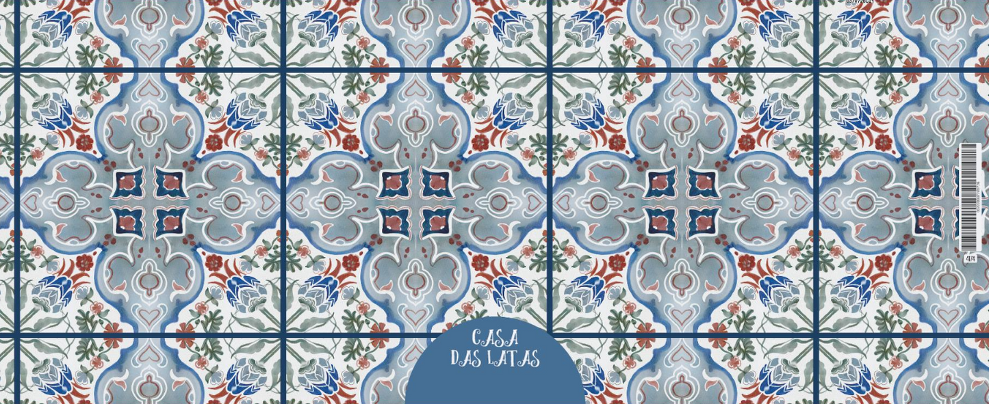 Lata Azulejo 1 9,9x12,2 cm