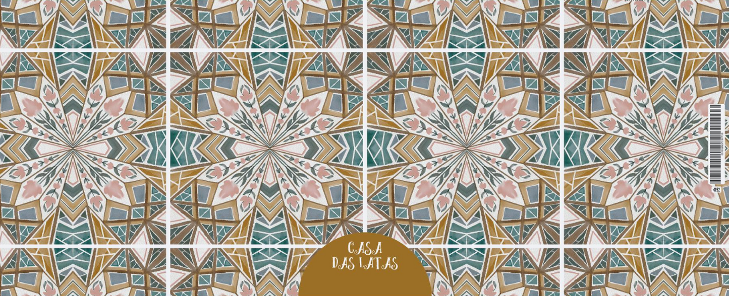 Lata Azulejo 6 9,9x12,2 cm