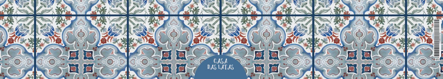 Lata Azulejo 1 12,7x6,6 cm