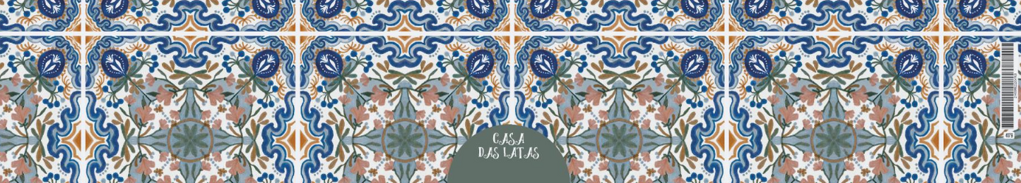 Lata Azulejo 2 12,7x6,6 cm