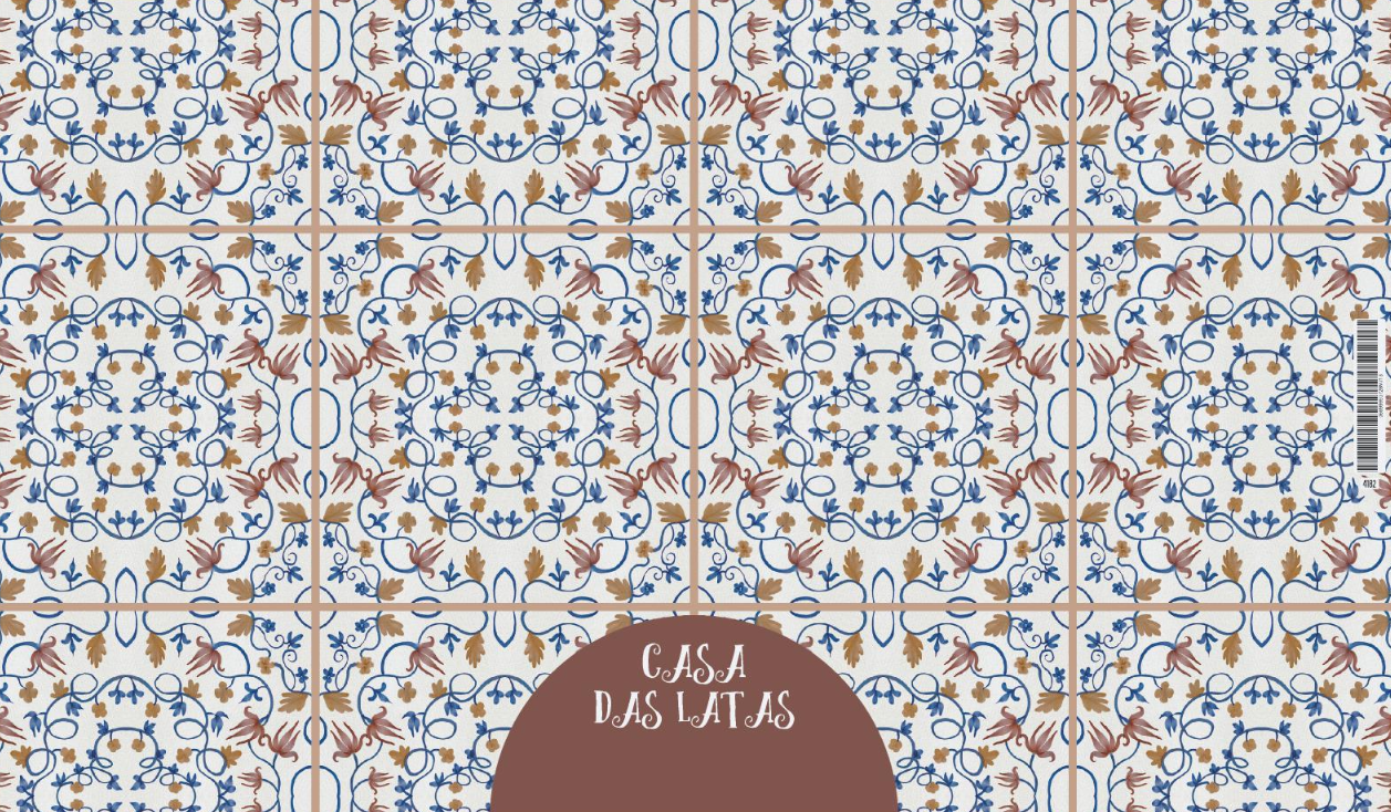 Lata Azulejo 3 9,9x17,6 cm