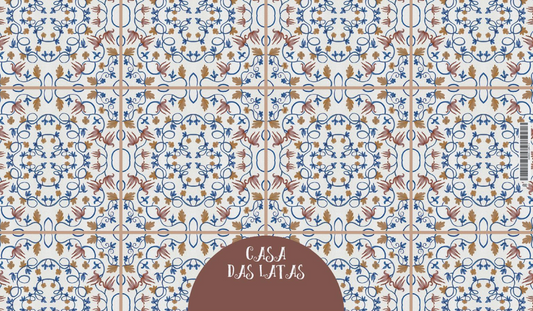 Lata Azulejo 3 9,9x17,6 cm