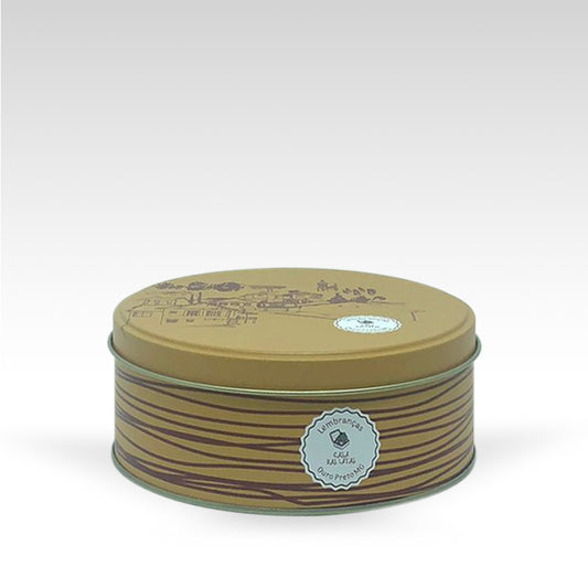 Lata Ouro preto Bege 16,5 x 6,6 cm - Ouro preto