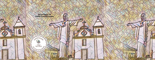 Lata Arraial Igreja Matriz 9,9x12,2 cm - Arraial D'ajuda