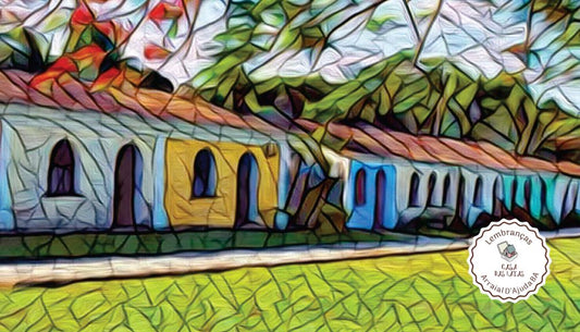 Lata Casa Colorida 9,9x17,6 - Arraial D'ajuda