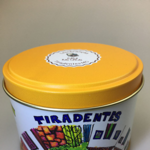 Lata Tiradentes Azul 9,9 x 7,7 cm - Tiradentes