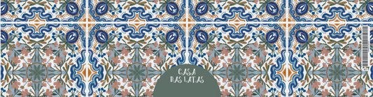 Lata Azulejo 2 9,9x7,7 cm