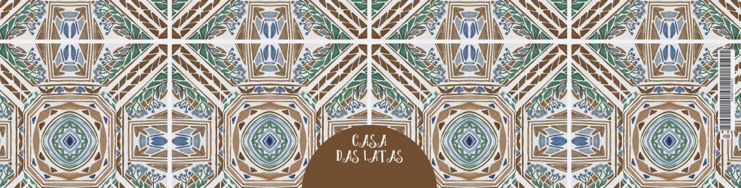 Lata Azulejo 5 9,9x7,7 cm