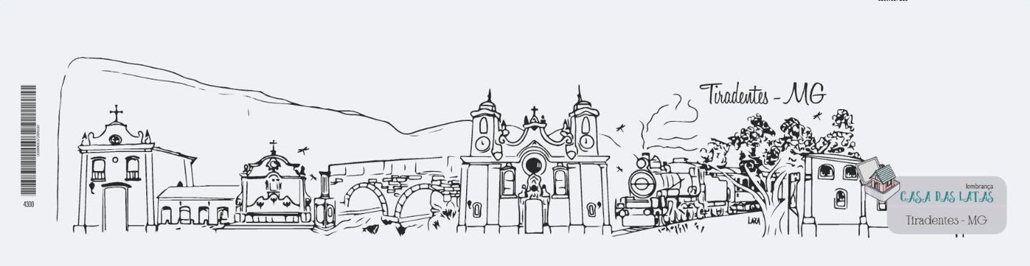 Casa das Latas Tiradentes Linhas 99x77