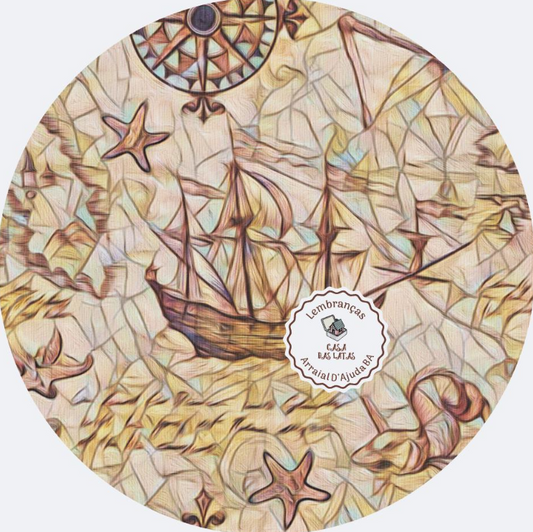 Lata Arraial Barco 16,5x6,6 cm