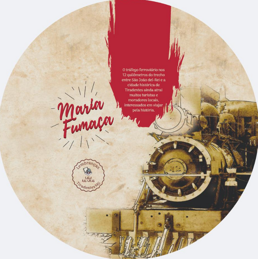 Lata Maria Fumaça  16,5x6,6 cm