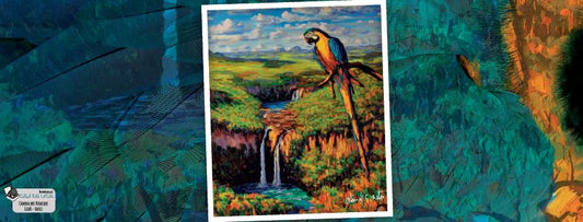 Lata Araras 99x122 - Alto Paraíso