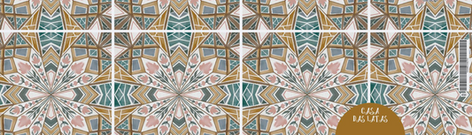 Lata Azulejo 6 Retangular 8,5x11,5x6 cm