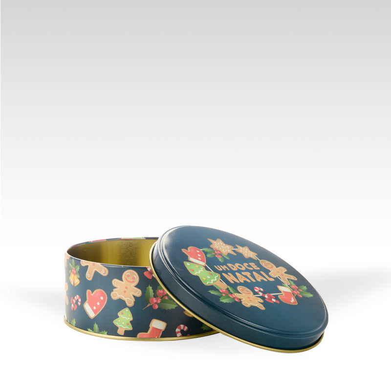 Lata Biscoitos - 12,7 x 6,6 cm