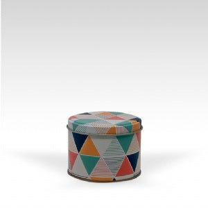 Lata Geométrica - 9,9 x 7,7 cm