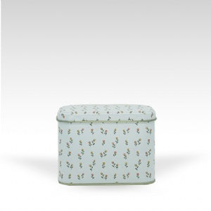 Lata Flores Retangular - 8,5x11,5x6,0 cm