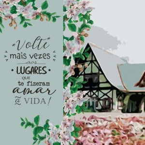 Lata Campos Volte Sempre 9,9x17,6 cm - Campos do Jordão Novas