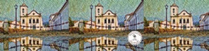 Lata Paraty Igreja 9,9 x 7,7 - Paraty