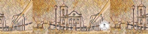 Lata Paraty Igreja Bege 9,9 x 7,7 - Paraty