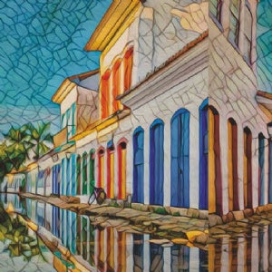 Lata Paraty Ruas 9,9x12,2 cm - Paraty