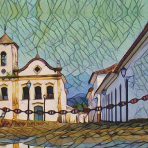 Lata Paraty Igreja 9,9x12,2 cm - Paraty