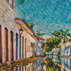Lata Paraty Ruas 9,9 x 17,6 cm - Paraty