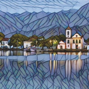 Lata Paraty Barco 9,9x17,6 cm - Paraty