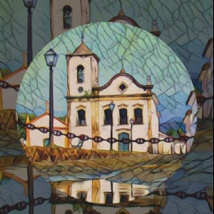 Lata Paraty Igreja 16,5x6,6 cm - Paraty