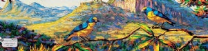 Lata Alto Paraíso Passáros 99 x 77 - Alto Paraíso