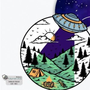 Lata Alto Paraíso Não Estamos Sozinhos 16,5x6,6 - Alto Paraíso