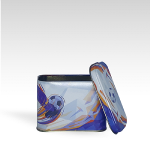 Lata Copa Bola Retangular - 8,5x11,5x6,0 cm