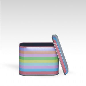 Lata Listras Retangular - 8,5x11,5x6,0 cm