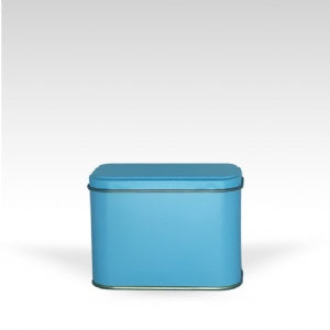Lata Azul Retangular - 8,5x11,5x6,0 cm