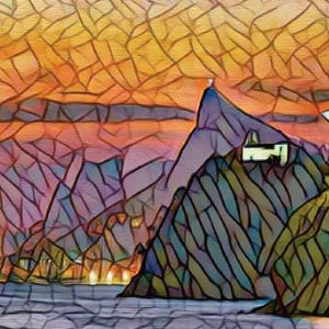 Lata Vista Cristo 9,9 x 12,2 - Niterói