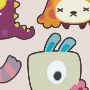 Lata Monstrinhos Baby 9,9x12,2 - Dia das Crianças