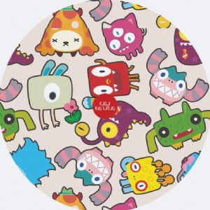 Lata Monstrinhos Baby 16,5x6,6 - Dia das Crianças