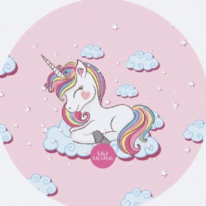 Lata Unicórnio Rosa 16,5x6,6 - Dia das Crianças