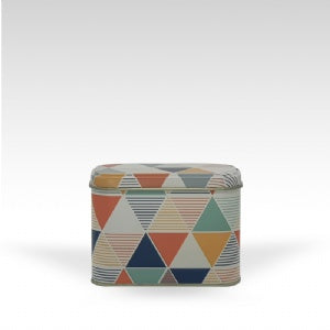 Lata Listras Retangular - 8,5x11,5x6,0 cm