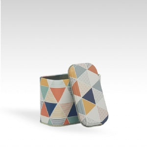 Lata Listras Retangular - 8,5x11,5x6,0 cm