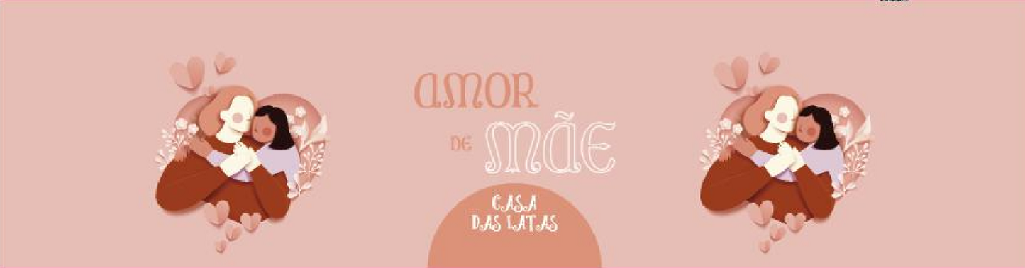 Lata Amor de Mãe 9,9x7,7cm