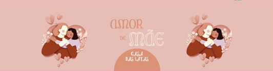 Lata Amor de Mãe 9,9x7,7cm