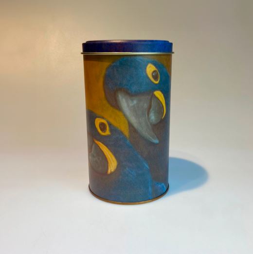 Lata Arara azul 9,9 x 17,6 cm - Amazônia