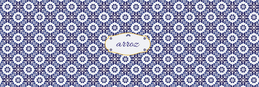 Lata Arroz Azulejo 16,5x16,9 cm