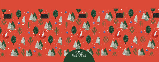 Casa das Latas Arvore Pequena 9,9x12,2cm