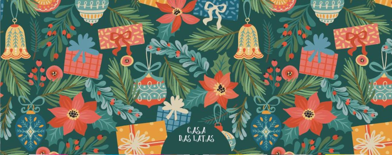 Casa das Latas Arvore de Natal 99x122