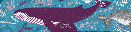 Casa das Latas Baleia 99x77 - Dias das Crianças