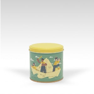 Lata Barquinho - 9,9 x 10,0 cm