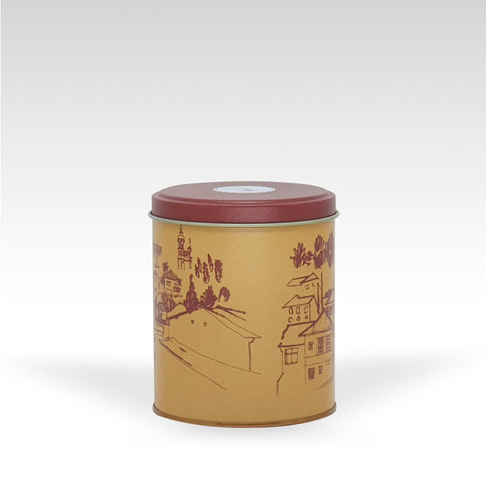 Lata Ouro preto Bege 9,9 x 12,2 cm - Ouro Preto