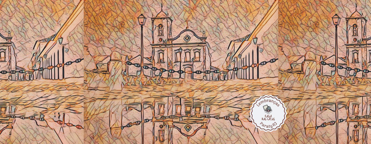 Casa das Latas Paraty Igreja Bege 99x122